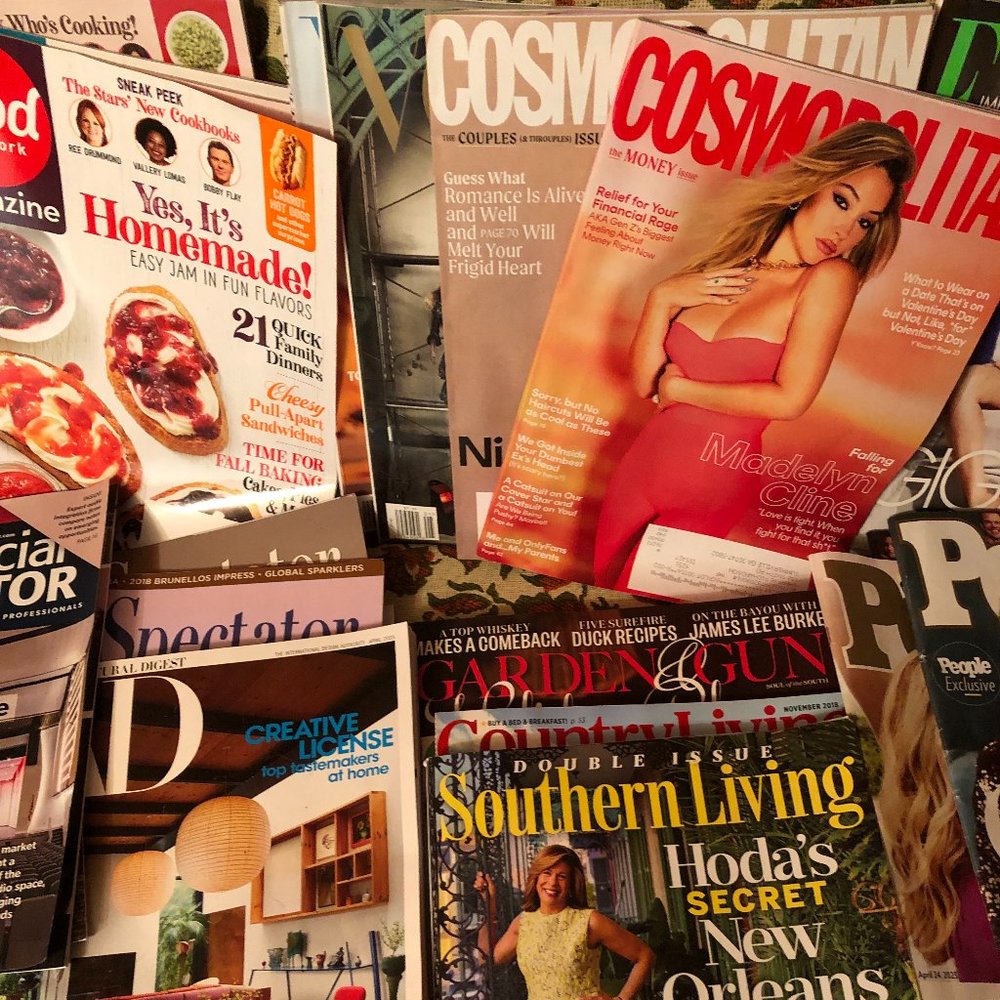 Magazines for Crafts Lot Of 36 - Junk Journal, Mixed Media, Collage -Random Pick